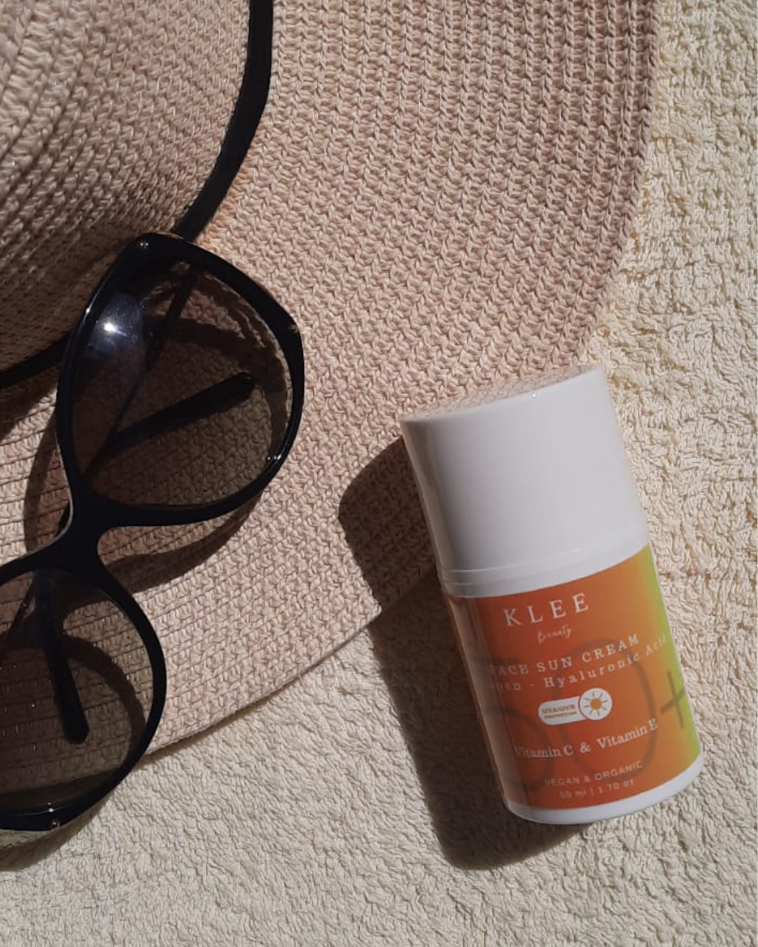 Face Sun Cream SPF 50+  Collagen & Hyaluronic Acid